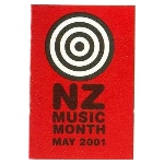 New Zealand Music Month May 2001 logo